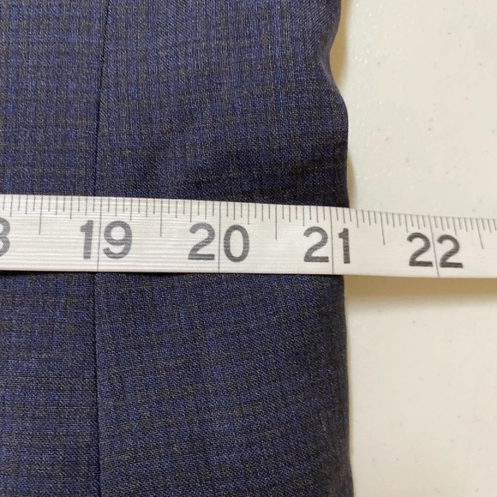 1883 Coppley Blazer Mens 44R‎ Blue Plaid Italian Wool Ivy League Academia